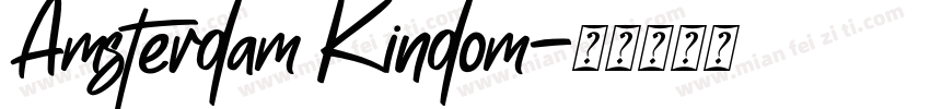 Amsterdam Kindom字体转换